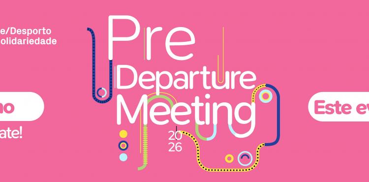 Save the date | Pre Departure Meeting 2026