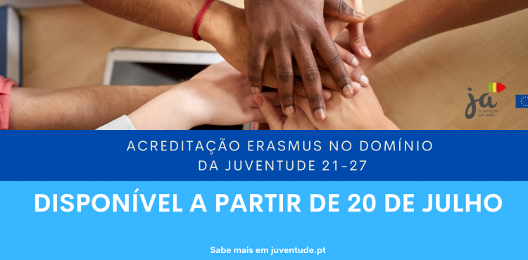 Acredita&ccedil;&atilde;o Erasmus no dom&iacute;nio da juventude: 2021 - 27