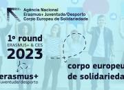 1º Round de apresentação de candidaturas 2023